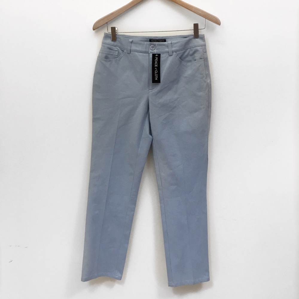 Piece of cloth blue cropped Casey pants 0